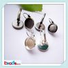 Beadsnice ID6336 Messing-Ohrringbasis mit französischer Hebelrückseite für Ihre Schmuckherstellung, DIY-Zubehör