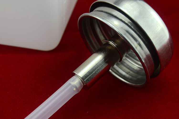 200ml Pump Locking Dispenser Polish Remover Cleaner Empty Bottle