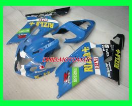 Motorcycle Fairing kit for SUZUKI GSXR600 750 K4 04 05 GSXR 600 GSXR 750 2004 2005 Cool blue Fairings set SF41