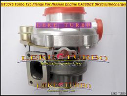 Wholesale NEW GT3076 T25 Flange Turbo Turbine Turbocharger For Nissian Engine CA18DET SR20 Turbo With free all Gaskets