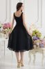 30 % 할인 간단한 짧은 웨딩 드레스 의상 연인의 블랙 티 - 길이 시폰 댄스 파티 드레스 들러리 드레스