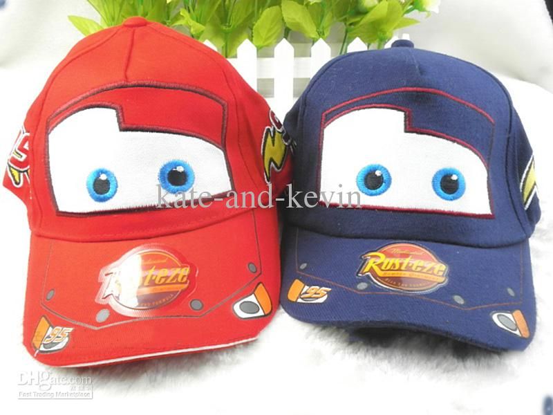 2020 Wholesale Pixar Car Hat Pixar Cars Hat Kid Child Hat Baseball Cap Children Caps Boy Hat