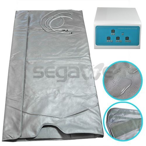 New Digital 2 Zone Far Infrared FIR Sauna Slimming Blanket Weight Lose