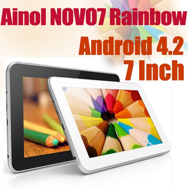 7 Inch Ainol Novo 7 Rainbow Tablet PC Capacitive Screen ROM 8GB Wifi