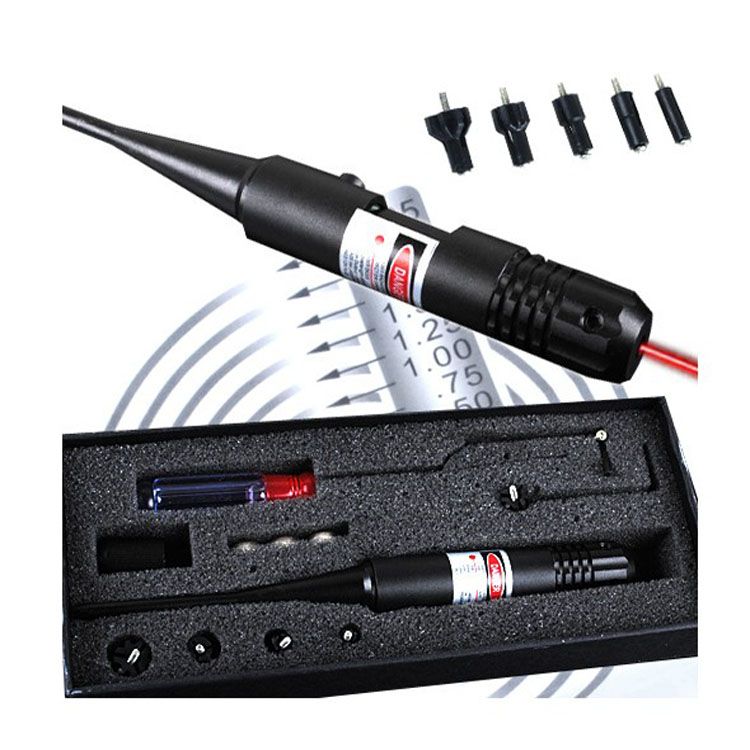 2019 New Model Tactical Red Dot Sight Laser Boresighter .22 To .50 Five