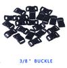 Wholesale 3/8" Plastic Buckle for Paracord Bracelet Contoured Curved Side Release