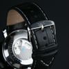 Nieuwe mode luxe jaragar merk Mechanische mannen horloges tourbillon automatische complete kalender wijzerplaat echt lederen relogio6073475