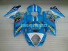 Kit de carenagem completo azul personalizado para SUZUKI GSXR1000 07 08 GSXR 1000 2007 2008 K7 GSX R1000 K7 Carenagens