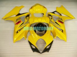 Motorcycle Fairing kit for SUZUKI GSXR1000 K7 07 08 GSXR 1000 2007 2008 ABS Cool yellow Fairings set+gifts SBC42