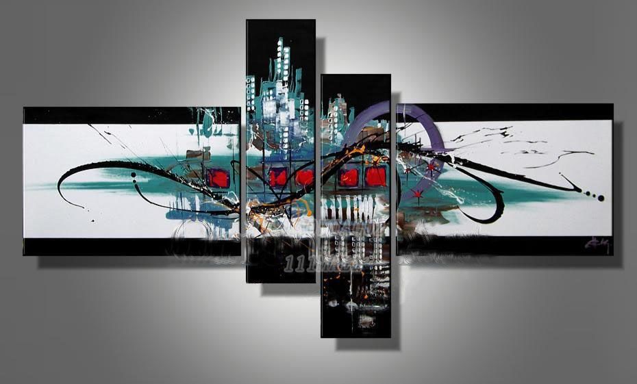 2017 Family Living Room Decorative Wall Painting Pop Modern Abstract Oil Art Paintings B915 From Yanangroup 7201