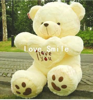 Alta calidad de tú enlazas felpa juega gran oso de peluche de tamaño grande de la muñeca del oso del abrazo / cumpleaños regalos de los amantes Alta calidad de tú enlazas felpa juega gran oso de peluche de tamaño grande de la muñeca del oso del abrazo / cumpleaños regalos de los amantes