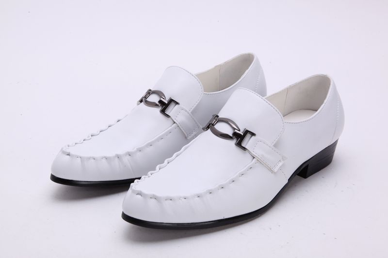 white prom shoes men