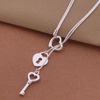Mixed Orders Top quality 925 silver pendant necklace fashion jewelry for women free shipping 12pcs/lot