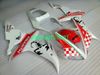 Motorfiets Fairing Kit voor Yamaha YZFR1 02 03 YZF R1 2002 2003 YZF1000 ABS White Red Backings Set + Gifts YC12