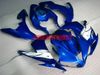 Motorrad-Verkleidungsset für Yamaha YZFR1 04 05 06 YZF R1 2004 2005 2006 YZF1000 ABS Blau Weiß Verkleidungsset + Geschenke YD04