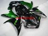 Full Tank Cover Fairing Kit voor Yamaha YZFR1 04 05 06 YZF R1 2004 2005 2006 YZF1000 Green Black Backings Set + Gifts YD13