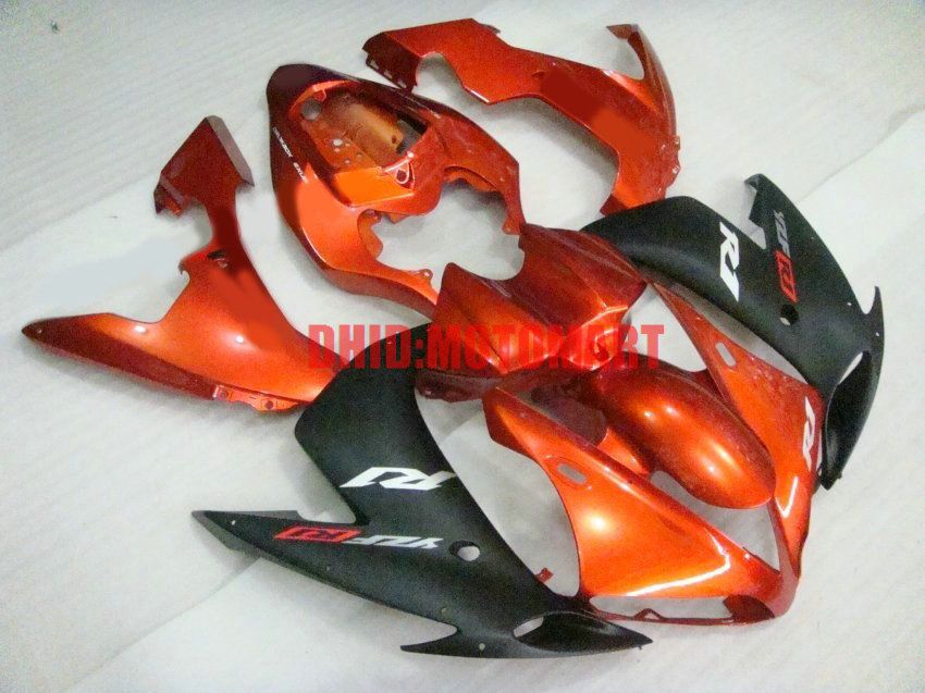 Kit de Carenagem de motocicleta para YAMAHA YZFR1 04 05 06 YZF R1 2004 2005 2006 YZF1000 ABS Vermelho preto Carimbos set + presentes YD09