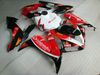 Volledige tankkachel Kit voor Yamaha YZFR1 04 05 06 YZF R1 2004 2005 2006 YZF1000 ABS Red White Black Backings Set + Gifts YD19