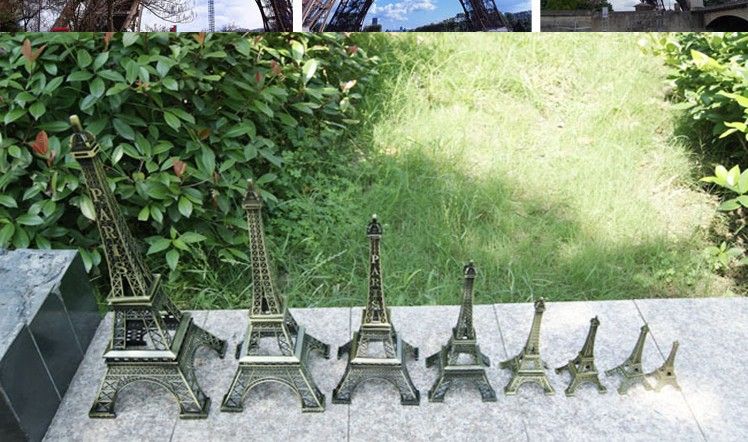 3D Metal Eiffel Tower model French France souvenir paris desk table office home decoration special gift for friend 