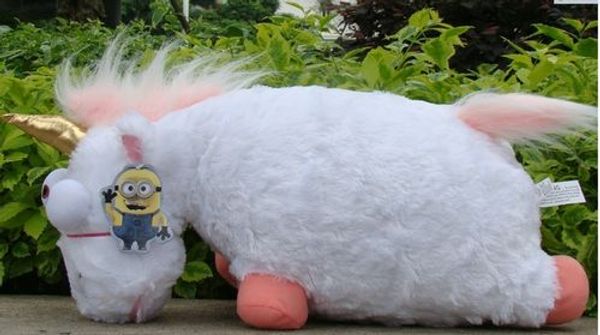 2019 Despicable Me Fluffy Unicorn Plush Pillow Toy Doll Fluffy Doll