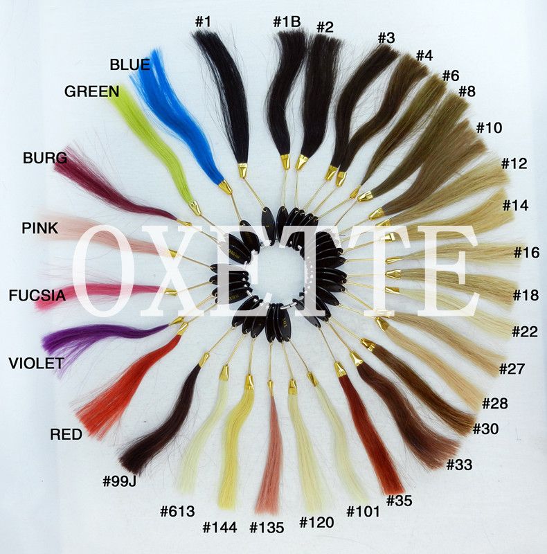 # 27 kleuren menselijke haarextensions Braziliaanse kinky krullend 8 