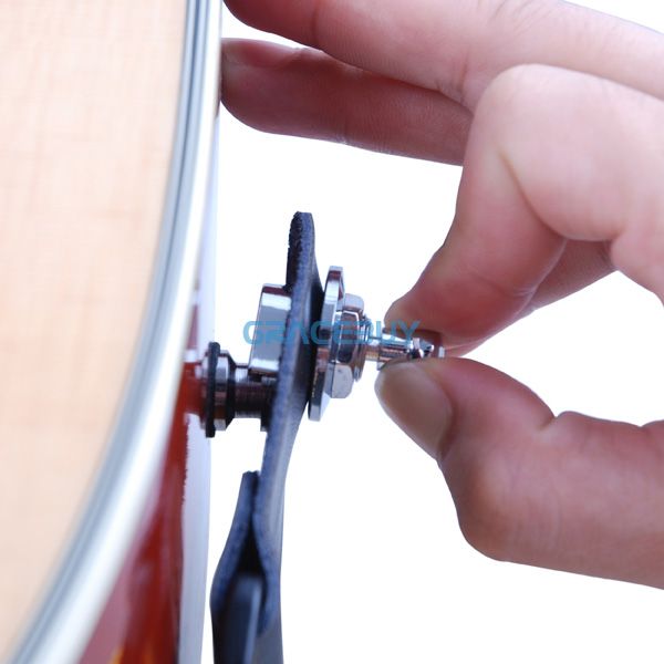 Schaller Style Strap Lock Secure Locking Pins Pegs Strap Button Knobs