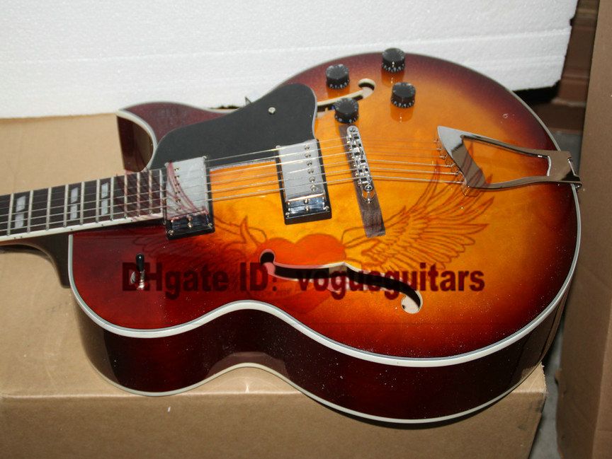 Custom Shop Classic Honey Burst 175 Hollow Jazz Guitar OEM High Quality