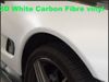 Premium White 3D Fibre Fibre Winyl Wrap Film 3D White Warbon Fibre Arkusze Winylowe grubość winylowa: 0,2 mm 152 x 30 m/ rolka