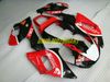 Kit de Carenagem de Motocicleta para YAMAHA YZFR6 98 99 00 01 02 YZF R6 1998 2002 YZF600 ABS Vermelho preto Carenagens + presentes YG02