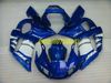 Motorcycle Fairing kit for YAMAHA YZFR6 98 99 00 01 02 YZF R6 1998 2002 YZF600 ABS Blue white Fairings set+gifts YG09