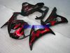 Motorfiets Fairing Kit voor Yamaha YZFR6 03 04 05 YZF R6 2003 2004 2005 YZF600 ABS Red Black Backings Set + Gifts YH04