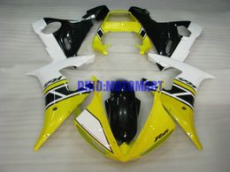 Motorcycle Fairing kit for YAMAHA YZFR6 03 04 05 YZF R6 2003 2004 2005 YZF600 ABS Yellow white black Fairings set+gifts YH11