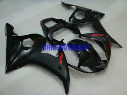 Motorcycle Fairing kit for YAMAHA YZFR6 03 04 05 YZF R6 2003 2004 2005 YZF600 Matte gloss black Fairings set+gifts YH29