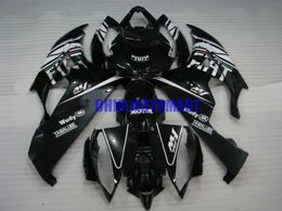 Injection Mould Fairing kit for YAMAHA YZFR6 06 07 YZF R6 2006 2007 YZF600 ABS White black Fairings set+gifts YI04