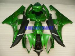 Injection Mould Fairing kit for YAMAHA YZFR6 06 07 YZF R6 2006 2007 YZF600 ABS Cool green Fairings set+gifts YI18