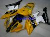 Kit de carenado de motocicleta para YAMAHA YZFR6 08 10 12 15 YZF R6 2008 2010 2012 YZF600 Juego de carenados amarillo blanco negro + regalos YJ10