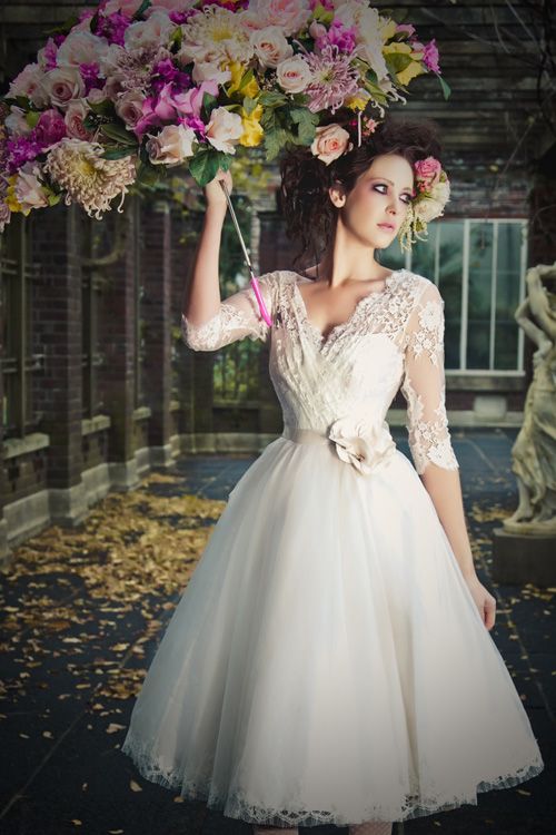Actual Image 2013 Bridal Garden Wedding Dress A Line V Neck Off The ...