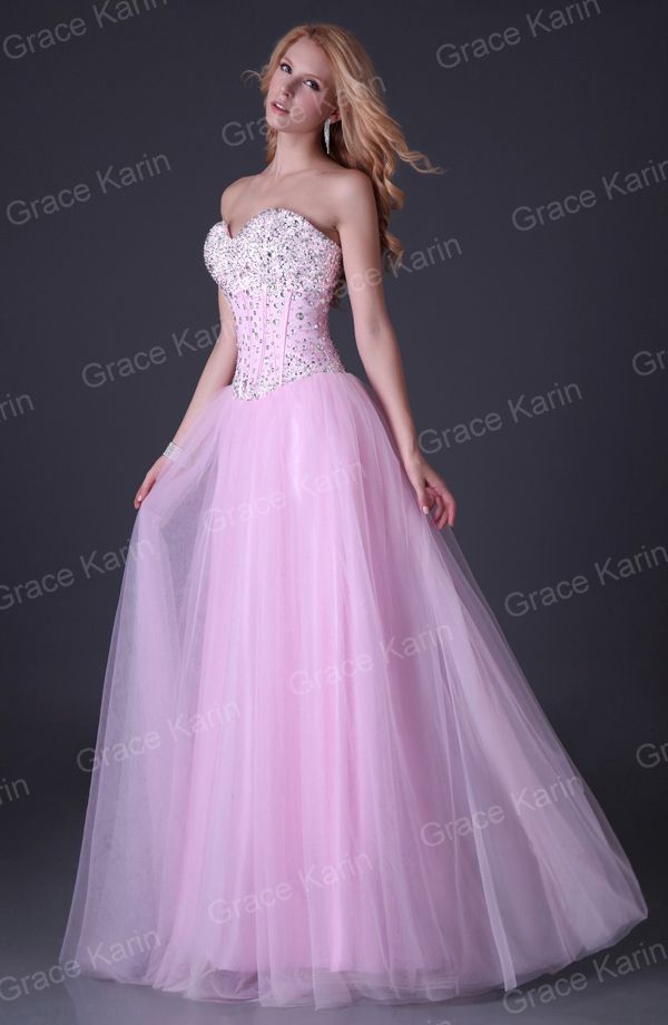 New GK Sexy Stock Strapless Corset Style Gown Prom Ball Evening 2013 ...