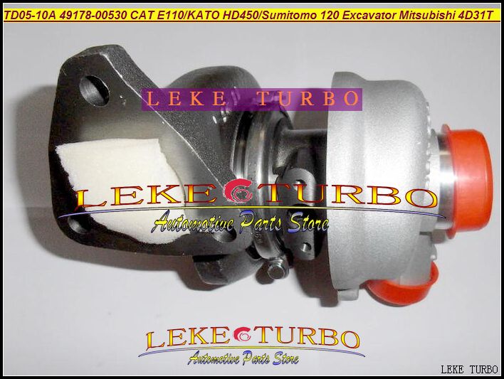 Venta al por mayorTD05-10A 49178-00530 49178-00550 Turbo turbocompresor para Sumitomo 120 KATO HD300 HD400 HD450 Cat E110 excavadora Mitsubishi 4D31T