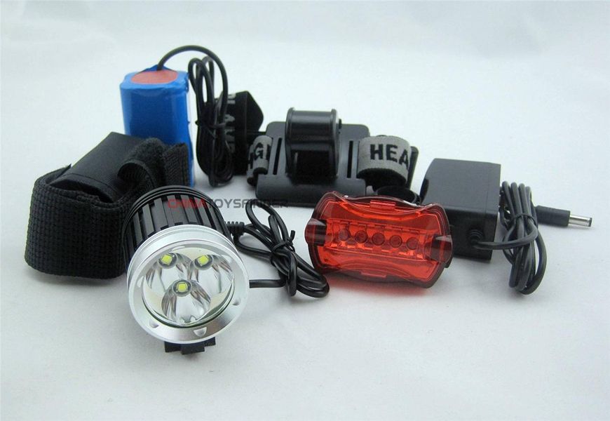 3x cree xml t6 led fahrrad-scheinwerf