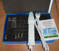 110-220 V handheld electric hair stimulator máquina de alta freqüência para desintoxicação da pele crescimento do cabelo