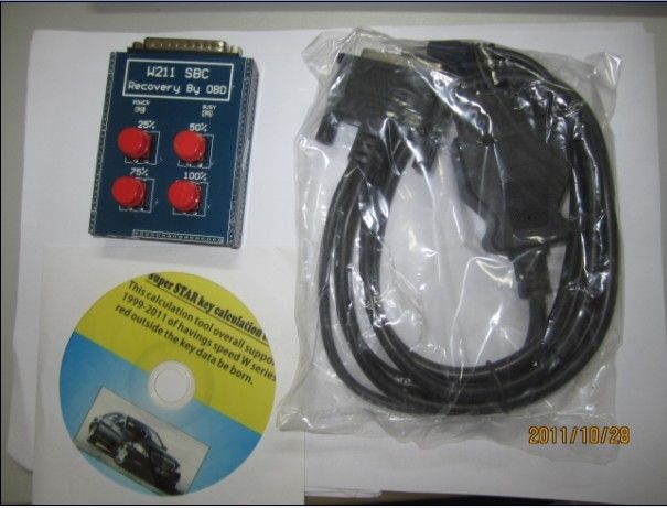 Obd разъем w211