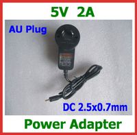 5V 2A Adaptador de Alimentação AU Plug Carregador para Tablet PC Cubo U25GT U9GT3 U9GT4 U35GT2 U39GT U18GT, Mini U30GT, Chuwi V88 / V10, Q88 DC 2.5x0.7mm
