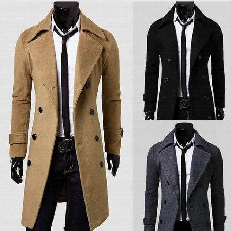 2016 Men Peacoat Coat Mens Designer Pea Coats 2013 Autumn And