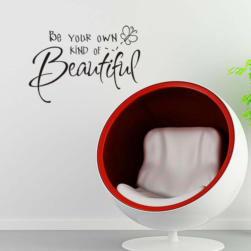 Be Your Own Kind Of Beautiful Wall Art be your own kind of beautiful wall quote decal decor sticker vinyl Be Your Own Kind Of Beautiful Wall Art be your own kind of beautiful wall quote decal decor sticker vinyl