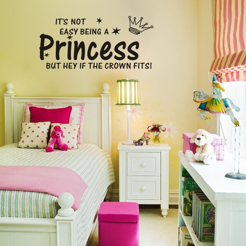 It'S NOT Easy Being A Princess Vinyl Wall Lettering ...