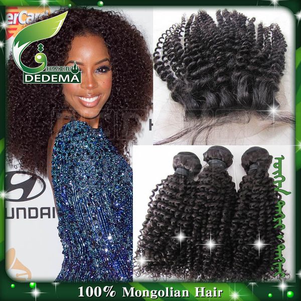 Brazilian Peruvian Malaysian Kinky Curly Virgin Hair Weave