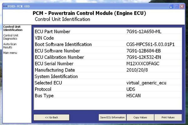 ford ids vcm