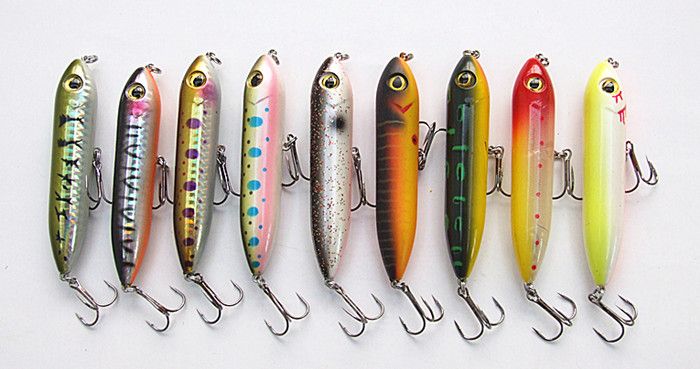 92cm 13G Pêche Lere Forme de crayon Appât Minnewow Lure Plastique dure Appât de pêche Chine Coulangeur Spinner Bait Floating8247359