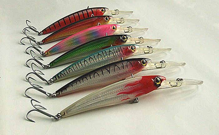 65 g / 16 cm grote vissen lokken hard aas groot spel vissen tackle china haak grote zee gegoten kunstaas plastic lip lengte 6cm diepe duik schorsing type